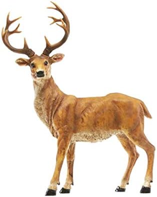 TAOBIAN Standing Deer Wildlife Animal with Removable Antlers Garden Accessories Figurines Statue Indoor Outdoor Decoration Ornaments Gifts Yard Lawn Decor post thumbnail image