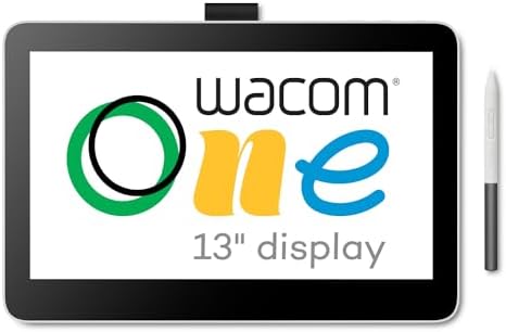 Wacom One 13 Touch Drawing Tablet with Screen (2023), Full-Laminated 13.3” HD Touchscreen Graphics Monitor; Works with Mac, PC & Chromebook for Drawing, Photo/Video Editing, Design, & Education post thumbnail image