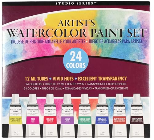 Studio Series Artist’s Watercolor Paint Set (24 colors) post thumbnail image