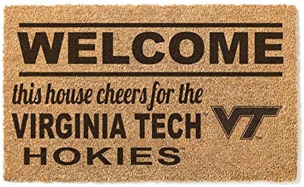 KH Sports Fan Virginia Tech Hokies Welcome Coir Doormat, 18×30 Inches, Hokies Outdoor Rug; Display Your Team Spirit with This Unique Virginia Tech Hokies Doormat post thumbnail image