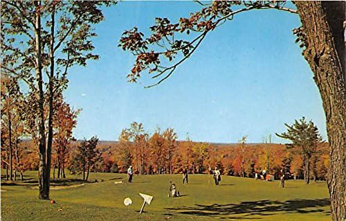 Laurels Hotel & Country Club, Private Golf Course and Club House Monticello, New York, NY, USA Old Vintage Golf Postcard Post Card post thumbnail image