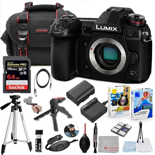 Panasonic Lumix G9 Mirrorless Camera Body Only Bundle + Premium Accessory Package Including 64GB Extreme Memory, Bag, Photo/Video Editing Software Package & More (21 Items) post thumbnail image