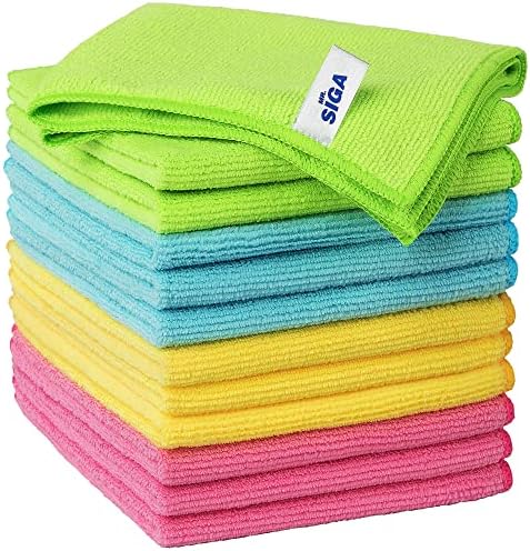 MR.SIGA Microfiber Cleaning Cloth,Pack of 12,Size:12.6″ x 12.6″ post thumbnail image