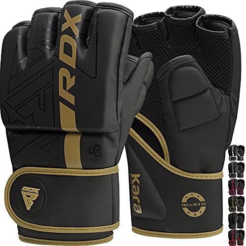 RDX MMA Gloves Grappling Sparring, Pre-Curved Mixed Martial Arts Mitts Men Women Boxing Gloves, Maya Hide Leather Kara Cage Fighting Workout, Combat Sports Training, Muay Thai, Punching Bag Kickboxing post thumbnail image