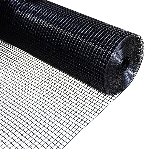 24 inch×50 ft Black Vinyl Coated Hardware Cloth, 23 Gauge 1/4 inch Black PVC Hardware Cloth, Black Welded Wire Fence Supports Poultry-Netting Cage-Home Improvement and Chicken Coop post thumbnail image