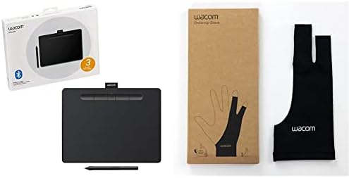 Wacom Intuos Medium Bluetooth Graphics Drawing Tablet and Drawing Glove Bundle post thumbnail image