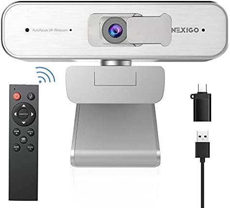 Zoom Certified, NexiGo N940P 2K Zoomable Webcam with Remote and Software Controls | Sony Sensor | 1080P@ 60FPS | 3X Zoom in | Dual Stereo Microphone, for Zoom/Skype/Teams/Webex (Silver) (Renewed) post thumbnail image