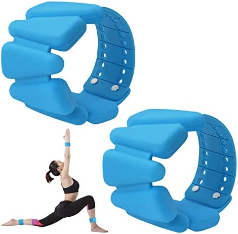 MXiiXM Wrist Weights Set of 2, Adjustable Silicone Weight Bracelets for Women & Men, Wearable Ankle/Wrist Weights Suitable for Yoga, Dance, Pilates, Pool Exercises and Jogging etc, 2lb/4lb post thumbnail image