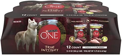 Purina ONE True Instinct Tender Cuts in Gravy With Real Turkey and Venison, and With Real Chicken and Duck High Protein Wet Dog Food Variety Pack – (Pack of 12) 13 oz. Cans post thumbnail image