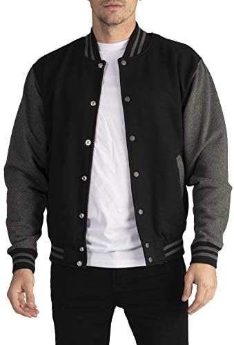 Pro Club Men’s Varsity Fleece Baseball Jacket post thumbnail image