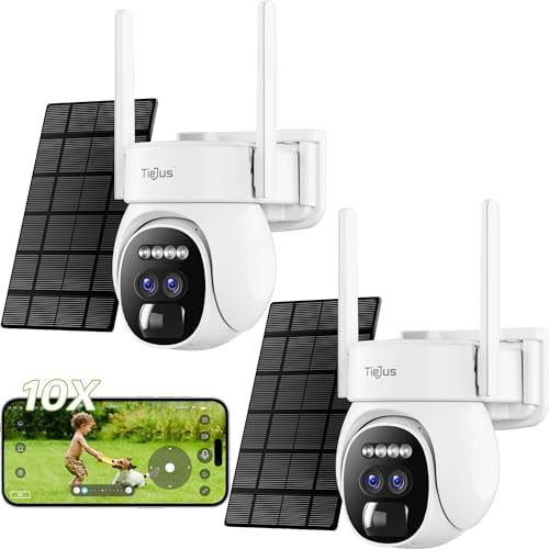 [10X Zoom] Dual Lens Security Cameras Wireless Outdoor, 360° PTZ Solar Cameras for Home Security Outside, 2K Color Night Vision, Motion Alarm post thumbnail image