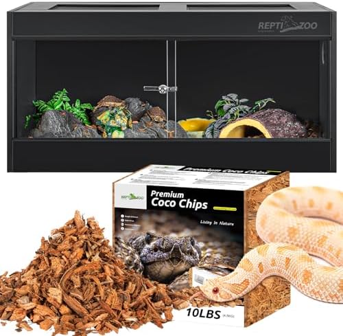 REPTI ZOO 72 Quart Reptiles Coconut Chip Substrate & 68 Gallon Large PVC Reptile Terrariums post thumbnail image