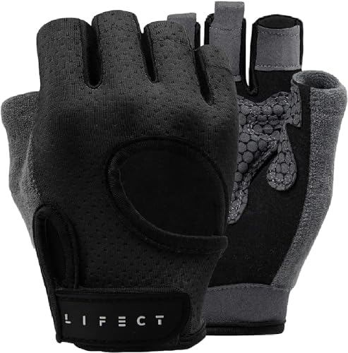 LIFECT Essential Breathable Workout Gloves, Weight Lifting Fingerless Gym Exercise Gloves with Curved Open Back, for Powerlifting, Women and Men post thumbnail image