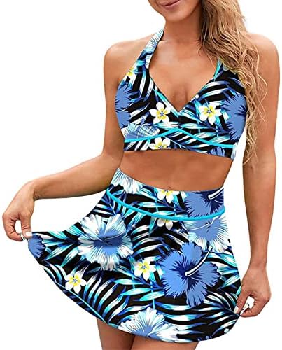 Adjustable Swimdress with Boyshorts Swimming Suit Smocked Drop Waist Groovy Sports Tank Tops with Boyshorts 3 Piece post thumbnail image