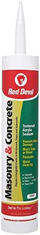 Red Devil 0646 Masonry and Concrete Acrylic Sealant, Gray, 10.1 oz., Pack of 12 post thumbnail image