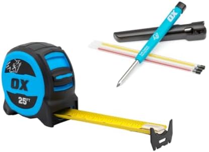 OX Tools Ultimate Construction Tool Duo includes a Pro Tuff Carbon Marking Pencil Mechanical Construction Value Pack and Pro TUFF Blade 25 Ft Tape Measure post thumbnail image