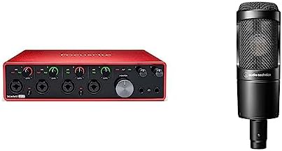 Focusrite Scarlett 18i8 3rd Gen USB Audio Interface, for Producers, Musicians, Bands, Content Creators & Audio-Technica AT2035 Cardioid Condenser Microphone, Perfect for Studio, Black post thumbnail image