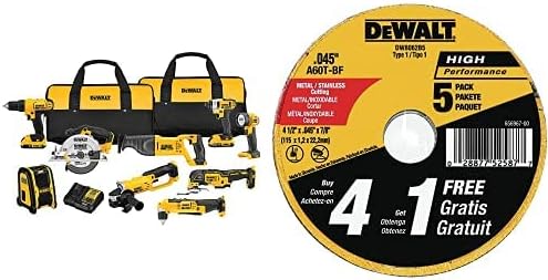 DEWALT 20V MAX Power Tool Combo Kit with Cutting Wheels post thumbnail image