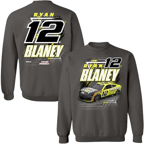 Ryan Blaney 2024 Menards #12 Car Crewneck Sweatshirt Charcoal Gray post thumbnail image