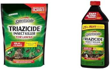 Spectracide Triazicide Granules & Concentrate Insect Killer for Lawns, 10 lb Bag (4 Pack) & 40 oz Bottle post thumbnail image