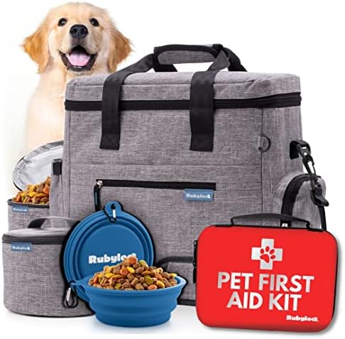 The Original Doggy Bag™ Dog Travel Bag for Supplies with 2 Collapsible Dog Bowls, 2 Dog Food Travel Containers & Dog First Aid Kit for Emergencies with Pet First Aid Kit Book & Medical Supplies post thumbnail image