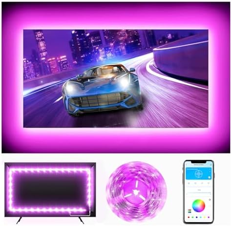 DAYBETTER Led Lights for TV, TV Led Backlight, 16.4ft Led TV Lights for 55-75inch TV Lights Behind, USB Led Strip Lights for TV Led Lights for Bedroom Bluetooth, HDTV Mood Lighting, Gaming Room Decor post thumbnail image