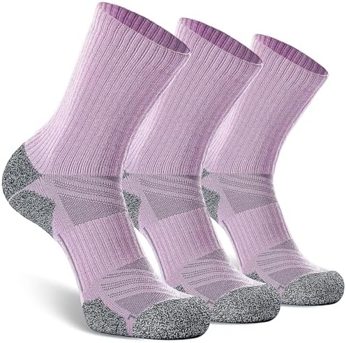 CWVLC Crew Hiking Socks, Cushion, Moisture Wicking, Arch Compression Boot Socks post thumbnail image