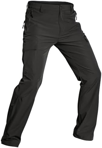 Wespornow Men’s-Hiking-Cargo-Pants Lightweight-Quick-Dry-Waterproof-Travel-Pants for Camping Hunting Fishing Tactical post thumbnail image