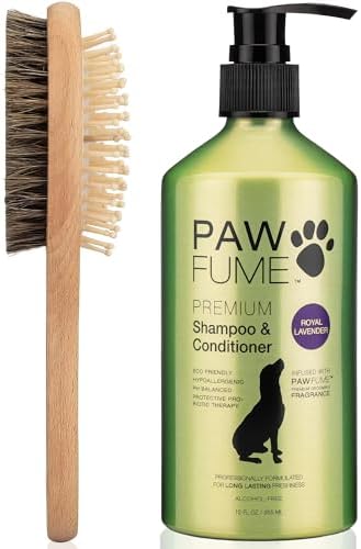 PAWFUME 2-in-1 Pet Brush + Dog Shampoo and Conditioner (Royal Lavender) post thumbnail image