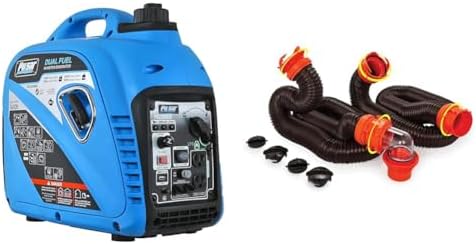 Pulsar 2,200W Dual Fuel Inverter Generator & Camco 20′ RV Sewer Hose Kit with 4-in-1 Adapter post thumbnail image