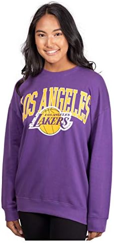 Ultra Game NBA Women’s Extra Soft Fleece Distressed Oversized Pullover Sweatshirt post thumbnail image