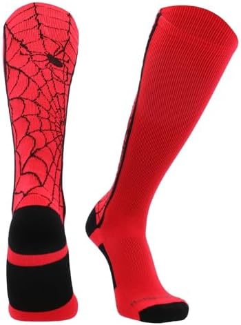 MadSportsStuff Spider Soccer Socks for Boys Girls Men Women Youth and Adult Over the Calf Black Widow post thumbnail image