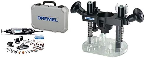 Dremel 4000 Rotary Tool Kit + Dremel 335 Plunge Router Attachment Bundle – Variable Speed Engraver, Router, Polisher, and Sander post thumbnail image