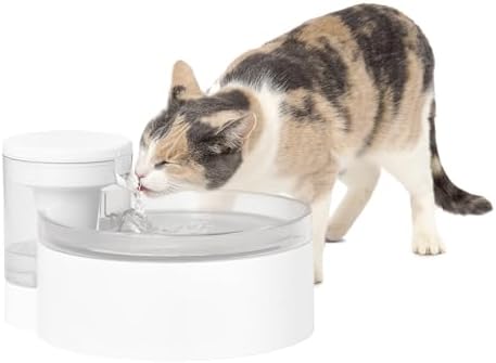 PetSafe Outlast Pumpless Cat Water Fountain, 90 oz, Water Dispenser for Cats and Small Dogs, Dishwasher Safe, Easy Assembly and Cleaning, Water Filter Included post thumbnail image