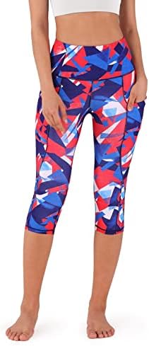 ODODOS Women’s High Waisted Yoga Capris with Pockets, Tummy Control Non See Through Workout Athletic Running Capri Leggings post thumbnail image