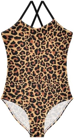 Pfrewn Girls One Piece Swimsuit Quick Dry Beach Bathing Suit Beachwear 3-10 Years post thumbnail image