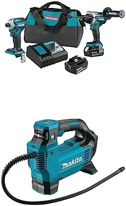 Makita XT288T 18V LXT® Lithium-Ion Brushless Cordless 2-Pc. Combo Kit (5.0Ah) with Makita DMP181ZX 18V LXT® Lithium-Ion Cordless High-Pressure Inflator, Tool Only post thumbnail image