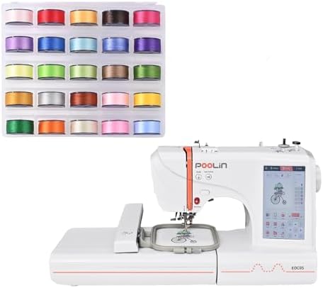 Computerized Embroidery Machine EOC05 and Assorted Colors Size A Prewound Bobbins, Plastic Sided post thumbnail image