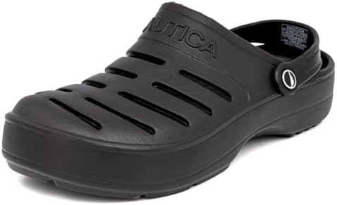 Nautica Men’s Clogs – Athletic Sports Sandal – Slip-On with Adjustable Back Strap – (Water Shoes/Fuzzy Slippers) River Edge post thumbnail image