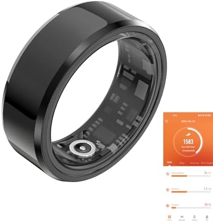 Fitness Tracker Smart Ring, Step Counter for Walking, Heart Rate Blood Oxygen Calorie Sleep Tracker Health Ring, IP68 Waterproof Design, Stainless Steel, 5-7 Days Battery Life post thumbnail image