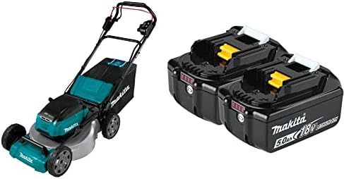 Makita XML06Z 36V (18V X2) LXT Brushless 18″ Self-Propelled Commercial Lawn Mower, with BL1850B-2 18V LXT Lithium-Ion 5.0Ah Battery, 2/pk post thumbnail image