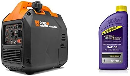 WEN 56203i Super Quiet 2000-Watt Portable Inverter Generator w/Fuel Shut Off, CARB Compliant, Ultra Lightweight & Royal Purple 01030 API-Licensed SAE 30 High Performance Synthetic Motor Oil – 1 Qt. post thumbnail image