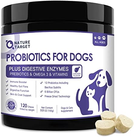 Probiotics for Dogs, 6 Billion CFUs, Freeze Dried Dog Probiotics with Prebiotics and Digestive Enzymes, Vitamins and Omega 3, for Gut & Skin & Immune Health, Allergy Itch Relief, Reduce Diarrhea, Gas post thumbnail image