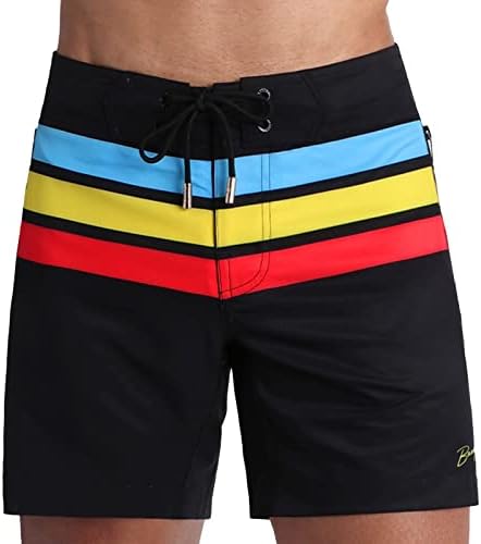 Bang Men’s Swimwear – Flex Boardshorts – Ajdustable Fit Long Above-Knee Cut Stretch Quick Dry Surf post thumbnail image