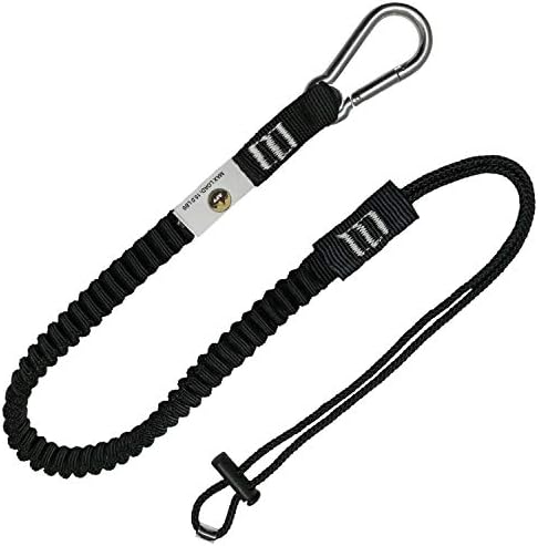 AFP Tool Lanyard, Shock Absorbing w/Steel Self-Locking Carabiner and Adjustable Loop post thumbnail image