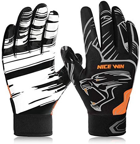 NICEWIN Football Gloves Adult Football Receiver Gloves for Men and Women post thumbnail image