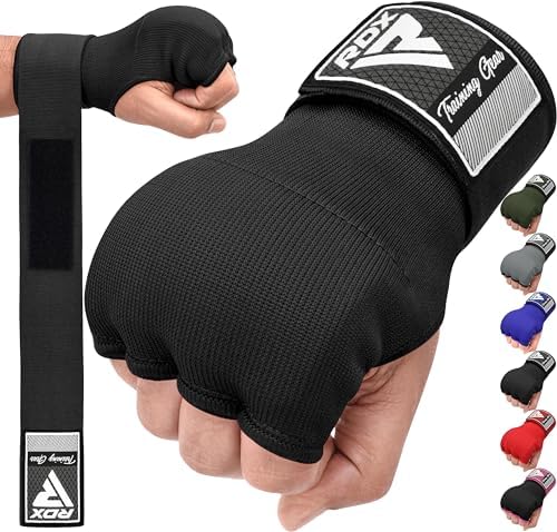 RDX Gel Boxing Hand Wraps Inner Gloves Men Women, Quick 75cm Long Wrist Straps, Elasticated Padded Fist Under Mitts Protection, Muay Thai MMA Kickboxing Martial Arts Punching Training Bandages post thumbnail image