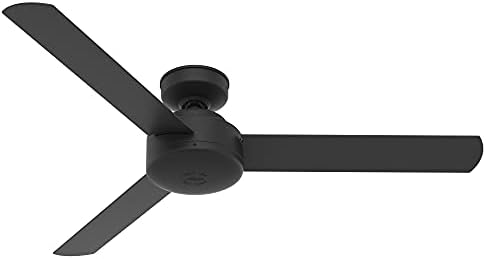 Hunter Fan 52 in Contemporary Matte Black Finish Indoor Ceiling Fan with 3 Blades (Renewed) post thumbnail image