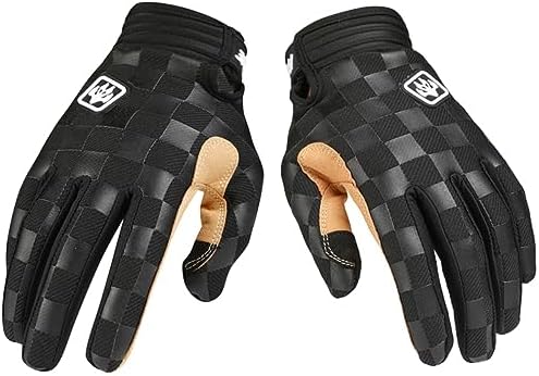 Checkerboard MTB Cool Motorcycle Bicycle Full Finger Off-Road Racing Gloves Outdoor Sports for Men Women & Mountaineering post thumbnail image