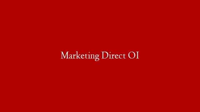 Marketing Direct OI post thumbnail image